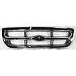 Chrome Grille Grill 1998-2000 Ford Ranger Pickup Truck Xlt 2wd