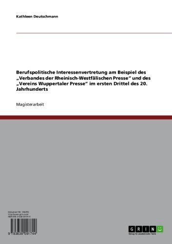 Berufspolitische Interessenvertretung am Beispiel des 