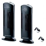 31tPC30 i2L. SL160  Ionic Pro CA200T Twin Pack Compact Ionic Air Purifier with Bonus Car Ionizers