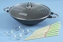 Wok m. GD Gusseisen 37cm