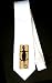 Party Decoration Necktie with carved, carving, panel, indonesian, papuan, wooden, lizard