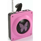 from ecotronic Wind Up Radio - Pink Model 50-005