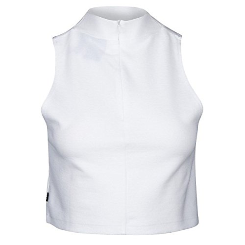 アディダスオリジナルス アウター パーカ＆スウェット adidas Originals High Neck Tank White [並行輸入品]