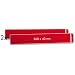 2 Reflektoren � 260 x 40 mm - f�r Fahrrad, PKW, Anh�nger, Parkpfosten oder zur Dekoration, rot reflektierend
