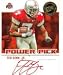 2007 Press Pass Autograph Power Picks Red Ink #TG Ted Ginn Jr. - Miami Dolphins (RC - Rookie Card Insert - Autographed Card - Serial #d to 250) (Football Cards)