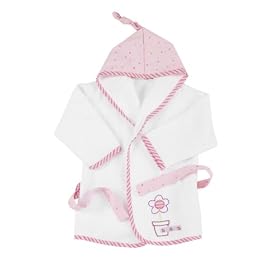 Lollipop Lane Upsy Daisy Bath Robe for 6 - 12 Months