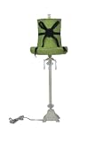 Large Green Hat Lamp With Shade
