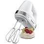 Cuisinart HM-70 Power Advantage 7-Speed Hand Mixer, Stainless and White
