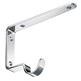 シロクマ L形フック付棚受け 122×170 鏡面磨 1箱4個価格 ※メーカー取寄品 TBR-21