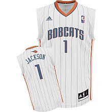 Adidas Charlotte Bobcats Stephen Jackson Youth (Sizes 8-20) Revolution 30 Replica Home Jersey Extra Large