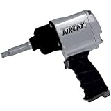 31tPmsxOkHL. SL160  AirCat 1404 2 Original 1/2 Inch Black Brushed Aluminum Air Impact Wrench With Twin Hammer Mechanism And Extended 2 Inch Anvil