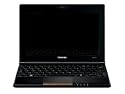 Toshiba NB500 11H - Atom N455 / 1.66 GHz - RAM 1 GB - HDD 250 GB - GMA 3150 - WLAN : 802.11 a/b/g/n - Windows 7 Starter - 10.1" Widescreen LED backlight TruBrite TFT 1024 x 600 ( WSVGA ) - camera - black, metallic brown