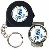 MLB Kansas City Royals 6' Tape Measure, Key Chain & Money Clip Set