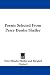 Poems Selected From Percy Bysshe Shelley (Paperback)
