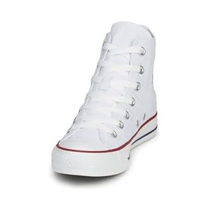 Converse Unisex Chuck Taylor All Star HI Basketball Shoe (8.5 B(M) US Women / 6.5 D(M) US Men, Optical White)
