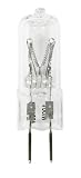 Designers Edge L76 12-Volt Bi-Pin Halogen Lamp, Clear, 20-Watt
