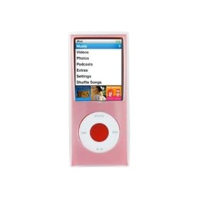 Durable Flexible Soft Clear Silicone Skin Cover Case for Apple Ipod Nano 4th Generation