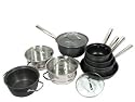 AWT. 8 PC:HARD ADONISED NON-STICK PAN SET;NEW:BOXED:RRP &pound;190