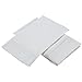 Clara Clark Pillow Cases King - Ultra Soft Pillow Cover, Lightweight Microfiber Pillow Cases Set of 2 - Envelope Closure Pillowcases, White.