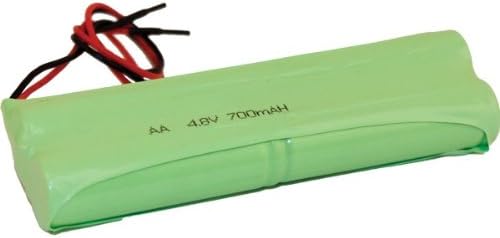 LFI Lights - Emergency Light NiCad Battery AA 4.8V 700mAh - Nickel Cadmium - BAA48S