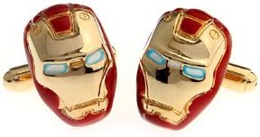 aBanyan Cufflinks (Iron Man Novelty Cuff links)