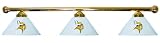Minnesota Vikings Pool Table Light - Brass Bar