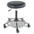 Alera US46CS10G - Height-Adjustable Utility Stool, Black
