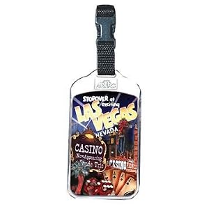 Buy Artag Luggage Tag Las Vegas by CODY-CHROME DESIGNS