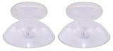 Crystal Clear XBOX 360 Controller Thumbsticks (PAIR)