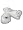 Empress Arts - Toddler Girls Open Back Fuzzy Animal Slipper, White (Size Toddlersizes)