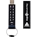 Apricorn Aegis 16 GB USB 2.0 Military Grade 256-bit AES CBC Hardware Encrypted Secure Key Flash Drive (ASK-256-16GB)