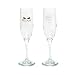 Kitchen & Housewares : Maid of Honor and Best Man Champagne Flutes