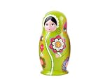 Present Time Silly Matroyska Doll Money Bank, Assorted