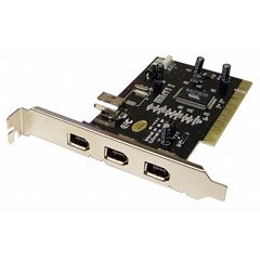 Cables Unlimited IOC-4400 4 Port Firewire 1394a PCI Card