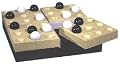 Pentago Game from Mindtwister USA, Black-Natural/Solid Birch