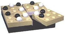 Pentago Game from Mindtwister USA, Black-Natural/Solid Birch