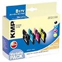 KMP Druckpatronen schwarz, cyan, magenta, gelb B17V f&uuml;r Brother DCP-145/165C
