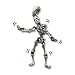 ANTIQUE SILVERPLATE SKELETON