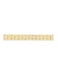 Genuine 14K Yellow Gold 15mm Nugget Bracelet 7 Inches 35 Grams Of Gold 100% Satisfaction Guaranteed.