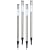 Tricod Set of 4 Stainless Steel Pole Solar Light, Pack of 4