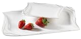 Produkt-Bild: Verso 922234 2er Set Platte Caprice rechteckig 17,5 und 33,5 cm
