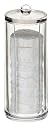 Danielle Cylinder Acrylic Cotton Pad Dispenser