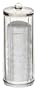 Danielle Cylinder Acrylic Cotton Pad Dispenser