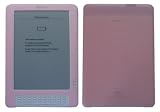 iShoppingdeals Pink Silicone Skin Case For Amazon Kindle DX Wireless Reading Device + Anti Scratch LCD Screen Protector + Fishbone Style Keychain