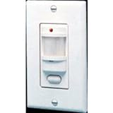 RAB LOS800W/120 800 Watts , 120 Volts Smart Switch Wall Occupancy Sensor ,White