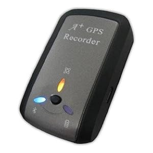 i-Blue 747A+ Bluetooth GPS Data Logger Receiver (AGPS, Auto On/Off, 66 ch, WAAS, Bluetooth, USB, Push to Log, 150,000 Waypoints) (iBlue747A+)