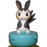 Emolga Emonga - Pokemon Black & White BW2 Rubber Stamp Figure Takara Tomy NintendoIMAGE