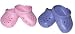 2 Pair of Garden Clogs (Pink and Purple). Fits 18