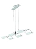 Lite Source LS-19166C Orbit 6-Lite Ceiling Lamp - Chrome And Aluminum