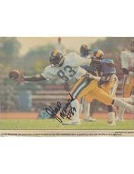 Collectibles: Signed McDonald, James (Los Angeles Rams) 6x8 Newsprint (Vertical Fold) autographed - Powers Collectibles